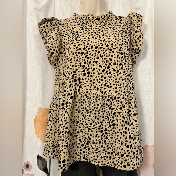 Leopard Print Top - Picture 2 of 3